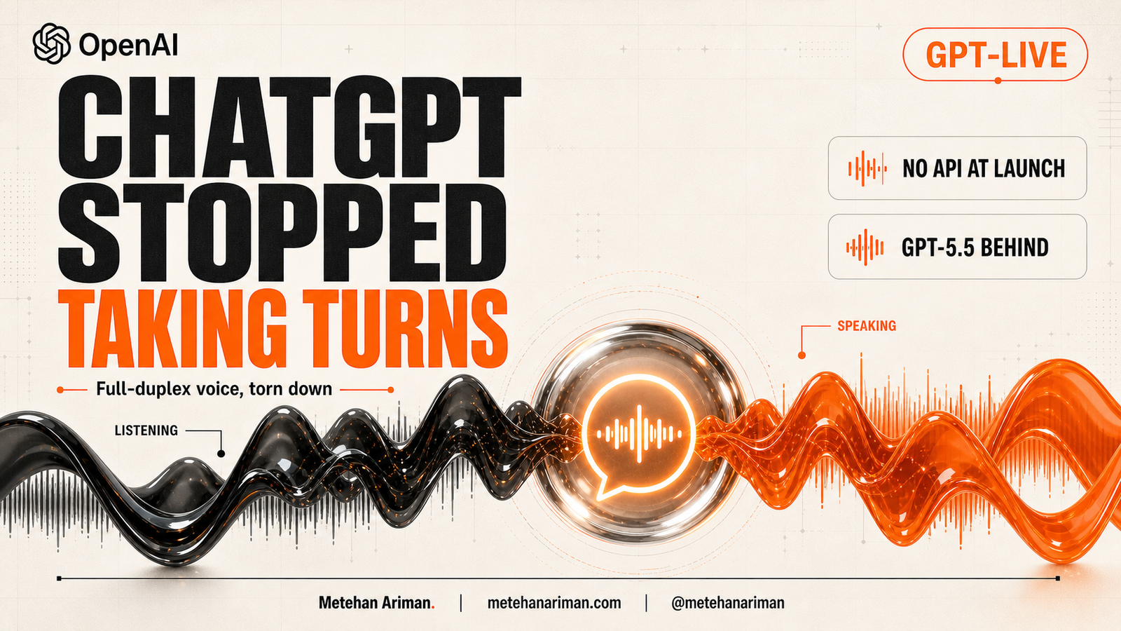 GPT-Live Teardown: OpenAI Killed Turn-Taking, but the Smart Model Is Still GPT-5.5